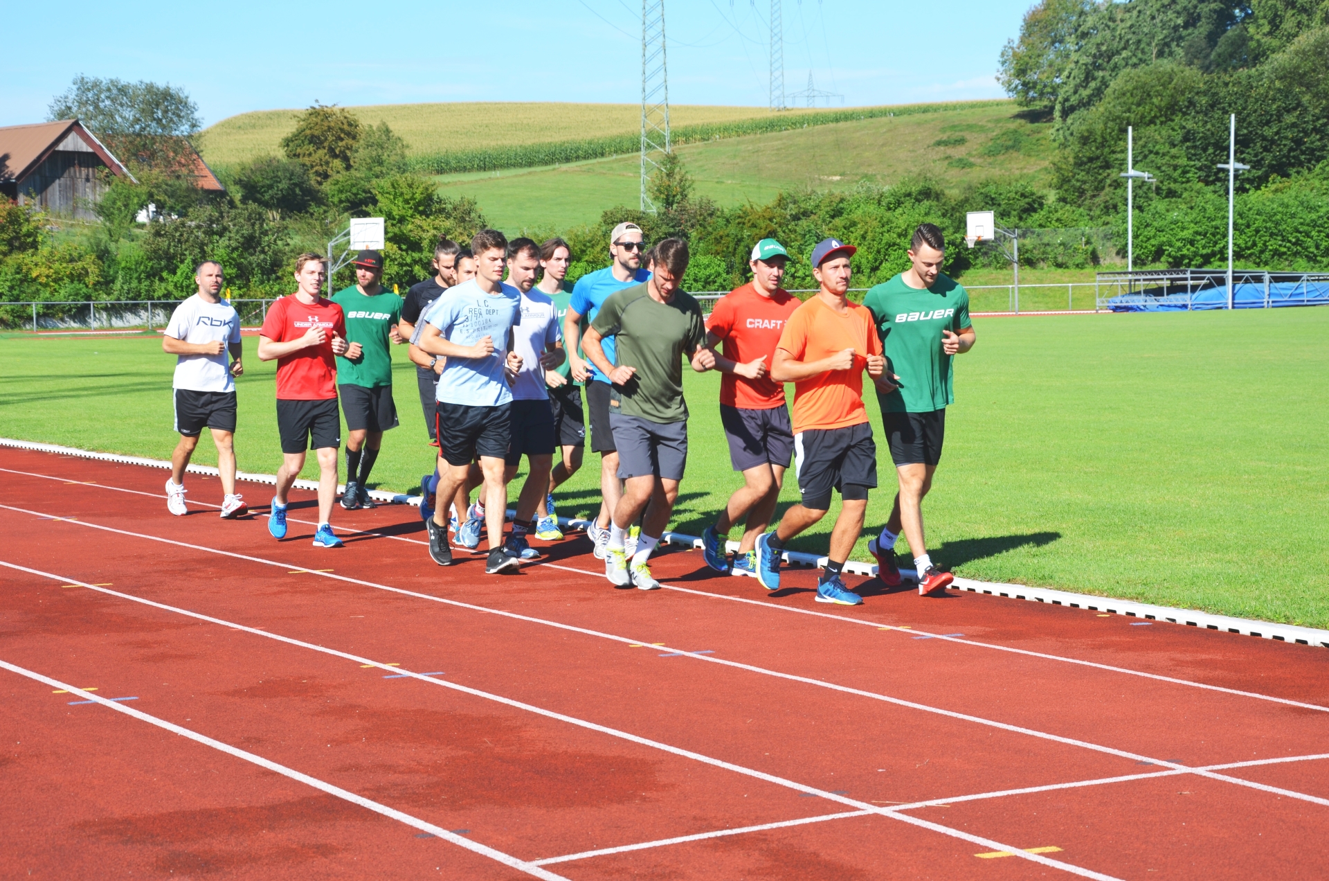 Feldstufentest des Starbulls Teams